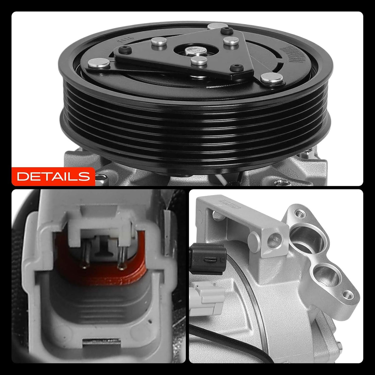 Frankberg 7711497037 Airconditioning Compressor Airconditioning Magnetische koppeling Compressor voor airconditioning Vervanging # 7711497037