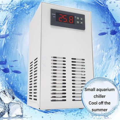 Aquarium Chiller 20L – Waterkoeler – Aquariumkoeler – Axolotl Koeler – Koelsysteem – 72W – Stil <35 dB