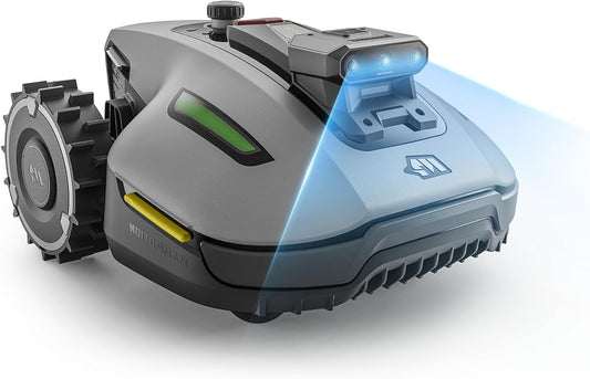 Robotmaaier – Automatische Grasmaaier – Gazonmaaier – Robot Grasmaaier – Tuinmaaier – Drievoudige Camera AI Navigatie – Geschikt Tot 500 m² Gazon