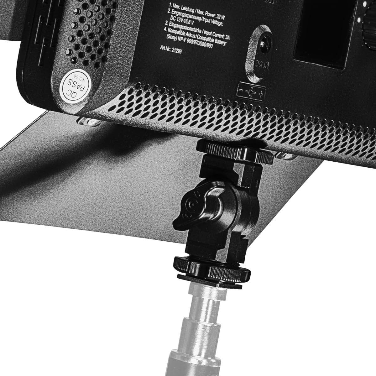 LED-vlaklampen – LED panelen – Daglichtlampen – Fotolampen – Videolampen – Tweedelige Set Met Statieven En Accu's – 5.600 K Daglicht – 504 LEDs Per Lamp
