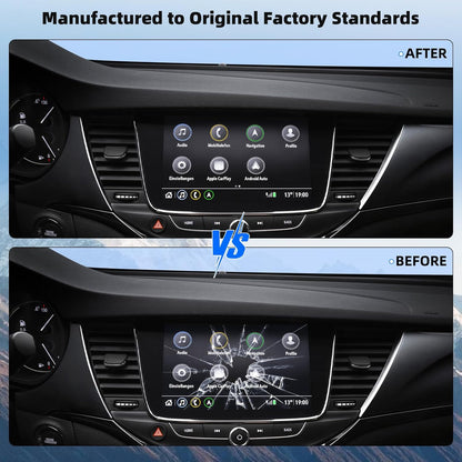 KAOLALI LQ080Y5DZ10 LQ080Y5DZ06 LCD-radiodisplay, touchscreen, 8 inch, compatibel met Opel Astra k Vauxhall, voor Belly Verano Cadillac