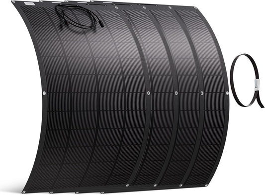 Flexibele Zonnepanelen Set – Zonnepaneel Opvouwbaar – Zonnecel Solar – Solar Panel Flexibel – 4x 200W 800W Totaal – 25% Hoge Efficiëntie – ETFE Duurzaam Materiaal