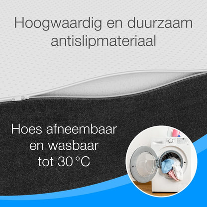 ELONEO Opvouwbaar Matras 1 Persoon, Premium Visco Schuimmatras, 120x200 cm, Dikte: 15 cm, Reisbed voor Kinderen en Volwassenen, Extra Bed voor Volwassenen en Kinderen - QUORE