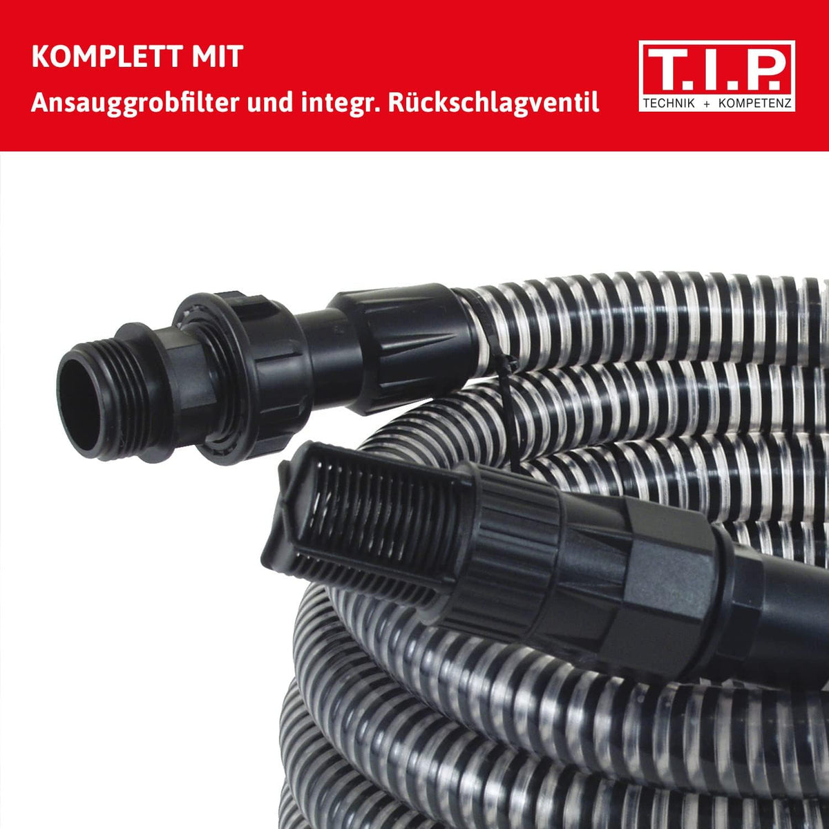 Tuinpomp – Waterpomp – Zelfaanzuigende Pomp – Besproeiingspomp – Tuinwaterpomp – Roestvrijstalen Behuizing – 1.200 Watt Motor – 4.400 Liter Per Uur Debiet