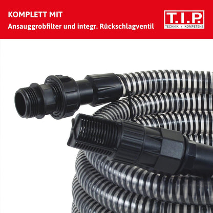 Tuinpomp – Waterpomp – Zelfaanzuigende Pomp – Besproeiingspomp – Tuinwaterpomp – Roestvrijstalen Behuizing – 1.200 Watt Motor – 4.400 Liter Per Uur Debiet