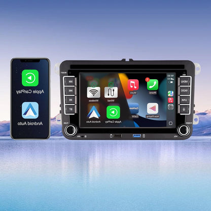 Autoradio VW Golf 5 6 – Auto Stereo – Navigatiesysteem – Multimedia Speler – Dashboard Radio – 7 Inch IPS Touchscreen – Draadloos CarPlay & Android Auto