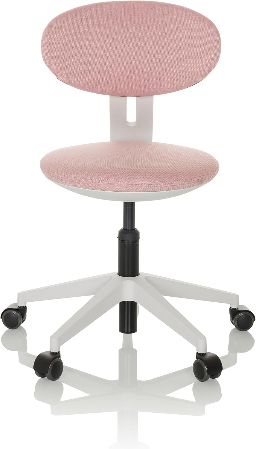 hjh OFFICE Kinder bureaustoel MINIMOVO Stof Roze