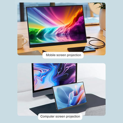 11 Inch Draagbare Monitor, FHD 2160x1440 USB C HDMI Computerscherm, HDR IPS Gamingmonitor met Dubbele Luidspreker en 3,5Mm Poort, Externe Monitor voor Laptop/pc/telefoon/tablets