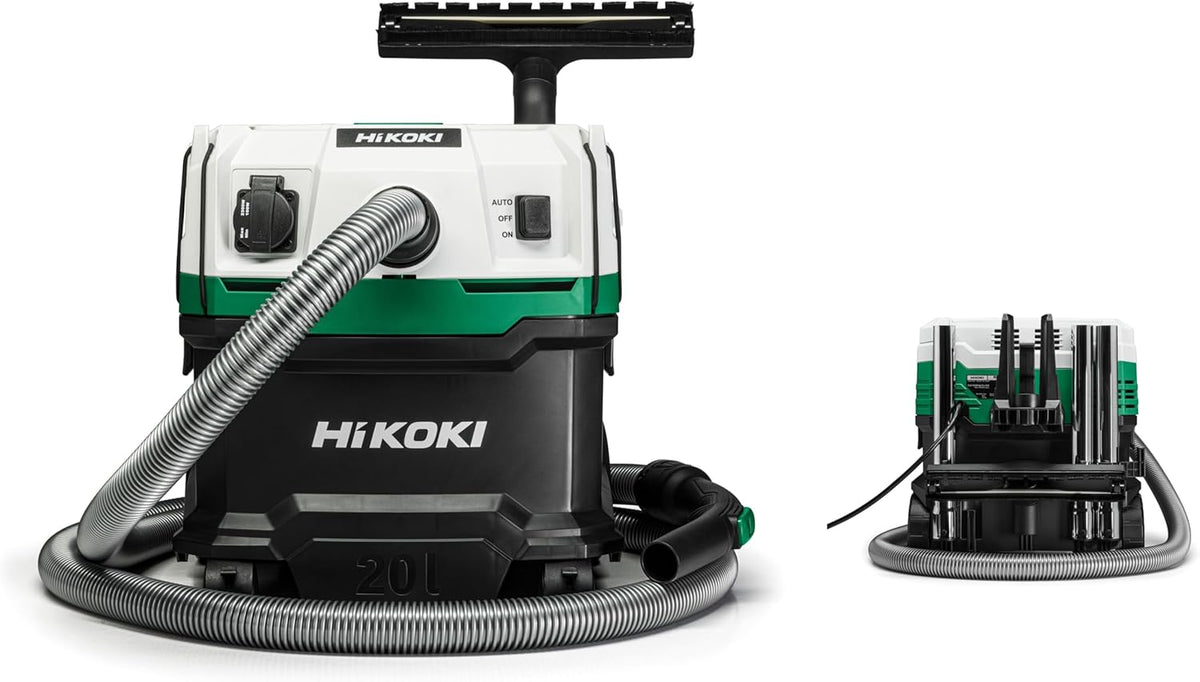 Hikoki RP200YLWAZ, nat-/droogzuiger, meerkleurig, 1200 W, 20 liter