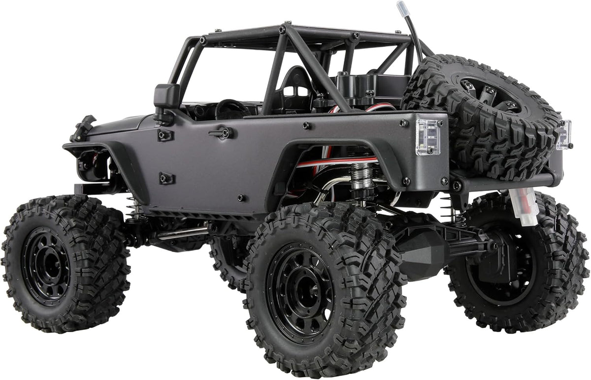 RC Crawler – RC Auto – Offroad Buggy – Scale Crawler – 1:12 RTR – Borstelloze Motor 3500 KV – Aluminium Carrosserie Met LED-Verlichting