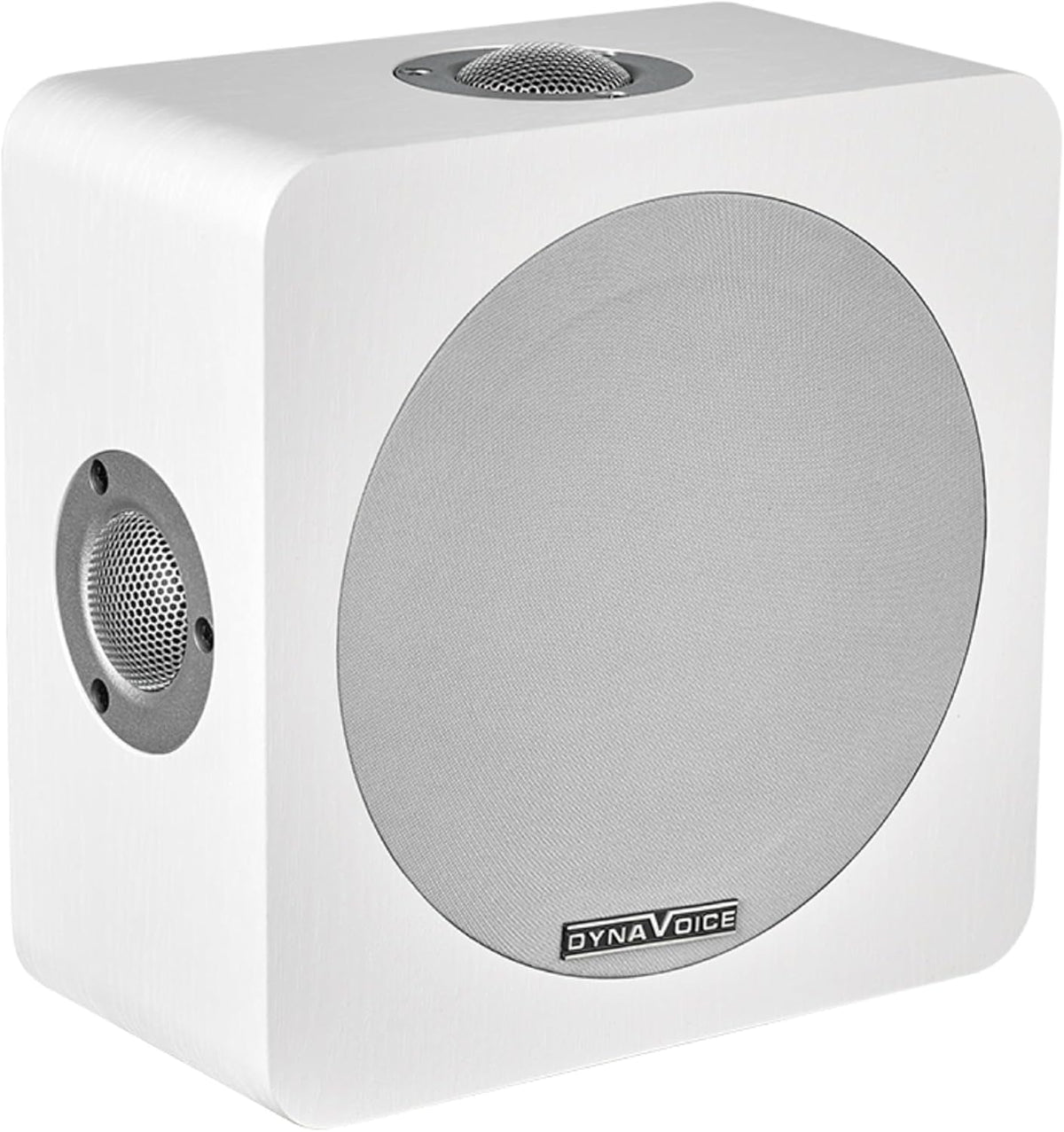 Magic Around-5 Wit – Surround Luidsprekers voor Home Cinema (Paar) | Quadripolair ontwerp 4 Tweeters + 5,25" Woofer | Passieve Wandluidsprekers voor 5.1 en 7.1 Systemen