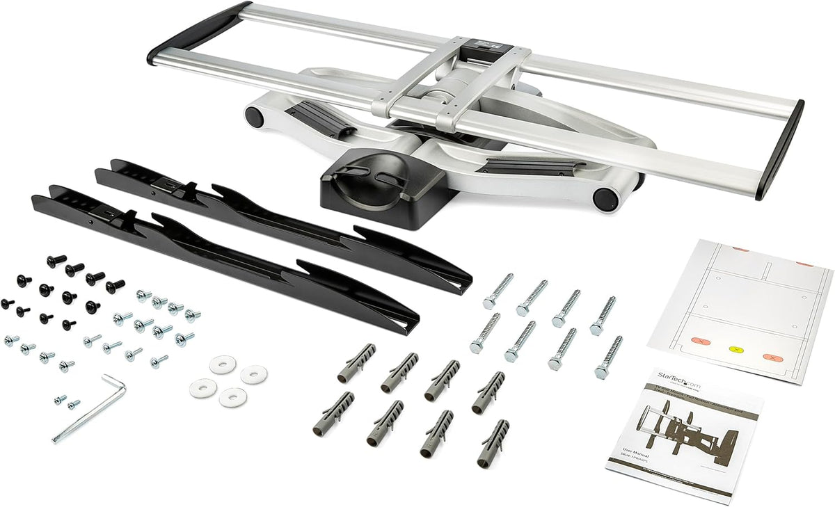 TV muurbeugel - volledig beweegbaar - staal / aluminium - TV steun wandmonteerbaar voor 32" tot 75" TVs - Premium