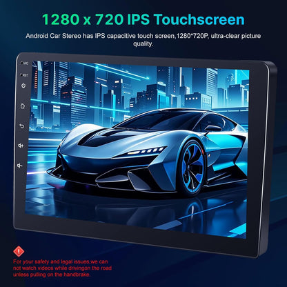 4G+64G Android Autoradio voor Mazda 3 2003-2009 met 1280 * 720 Touchscreen, 9 Inch Radio met Draadloze CarPlay & Android Auto, 32EQ DSP, WiFi, GPS, FM RDS, Bluetooth 5.0, SWC+Achteruitrijcamera