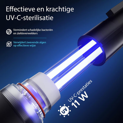 SunSun CPF-380 Drukvijverfilter met UVC 11 W vijverzuiveraar voor vijvers tot 12000 L