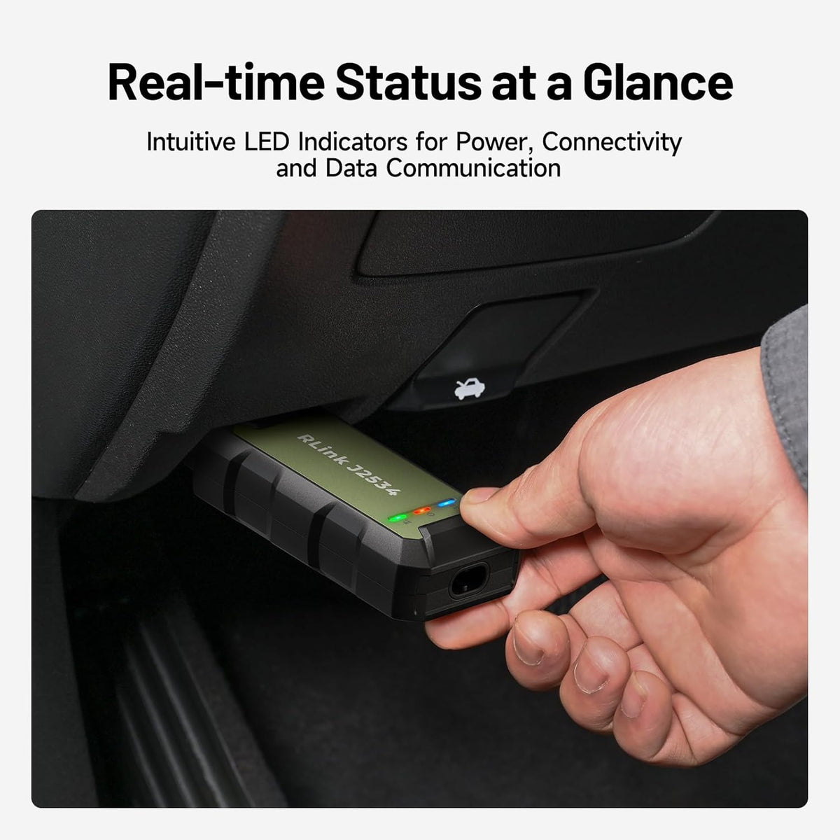 TOPDON RLink J2534 Pass-Thru Programmer, OEM Reprogramming and Diagnostic Tool, Improved J2534 VCI, Supports J2534/D-PDU/CAN-FD/DoIP, Compatible with more than 13 vehicle brands, ONLY - QUORE