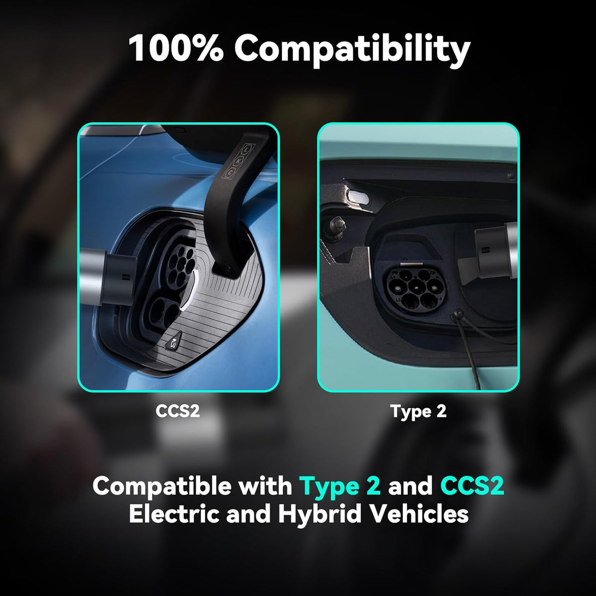 <font dir="auto" style="vertical-align: inherit;"><font dir="auto" style="vertical-align: inherit;">        Mobile Wallbox 22 kW three-phase, EV charger type 2 32 A with T2 cable 5 m, charging station for electric cars, IP66, adjustable current with Schuk