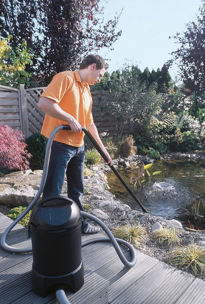 Pontec PondoMatic 50754 1400 W, 3000 l/u, compact - vijverstofzuiger voor eenvoudige en effectieve reiniging van tuinvijver, zwemvijver, visvijver, zwembad, kleurrijk