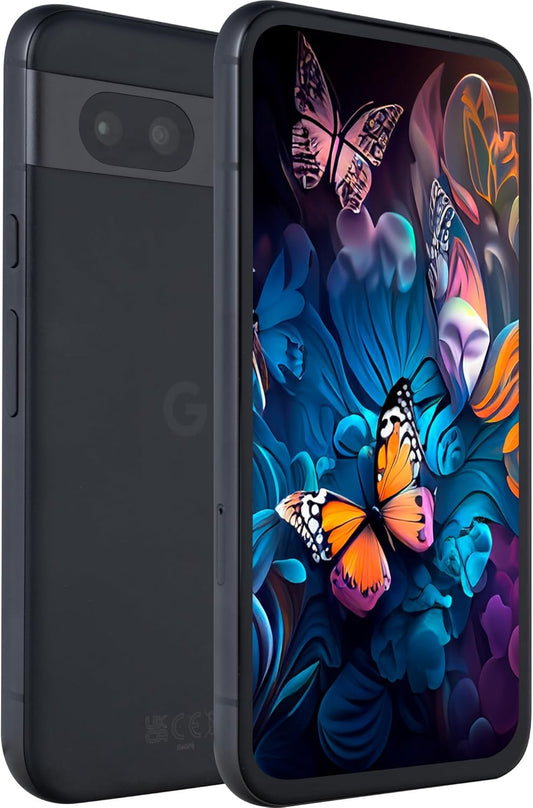 Google Pixel 8a 15,5 cm (6.1") Dual-SIM 5G USB Typ-C 8 GB 256 GB 4492 mAh Schwarz (GA05571-GB)