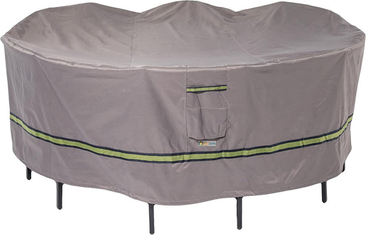 Duck Covers RTR07676 Soteria Patio Furniture Cover, 76" 108" Round