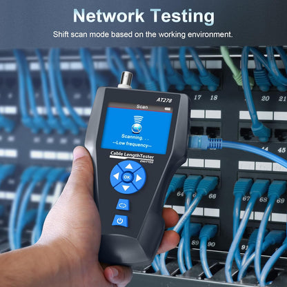 Netwerkkabeltester, NF-8601S TDR multifunctionele lcd lijnlengte breekpunttesters RJ45/RJ11/BNC tester