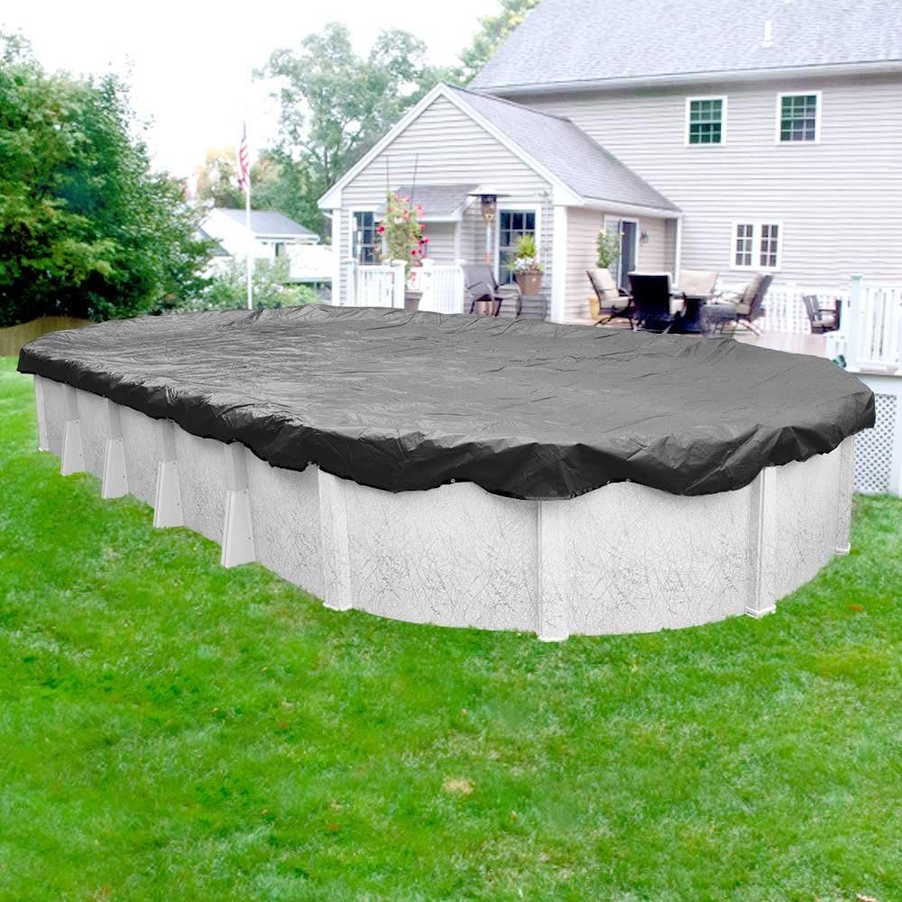 Robelle Dura-Guard 321218-4 winterafdekking voor zwembaden van 30,5 x 4,5 m, ovaal oppervlak
