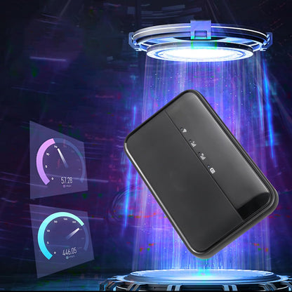 5G WiFi Mobiele Hotspot voor op Reis, 16 Aangesloten Apparaten, 10.000 MAh Type C Opladen, Draagbaar WiFi 6-apparaat voor op Reis, 5G Modem Draadloze Router met Nano-simkaartsleuf