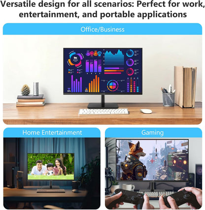 Z-Edge PC Monitor 28'' 144Hz, 4K UHD (3840x2160), IPS Panel, 4ms, 16:9 LED Monitor, Adaptive Sync, Adjustable Tilt, 178° Viewing Angle, 2×HDMI2.1 & 2×DP1.4, VESA 100 * 100mm (DP cable included)
