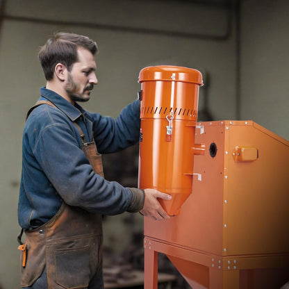 VEVOR Dust Collecting System: 1450 W 1.8 Gallon Dust Collecting Media Recovery Device – Universally Suitable for Sandblasting Cabinets and Media Beam Devices