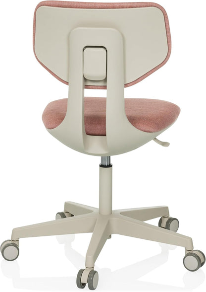 hjh OFFICE Kinder bureaustoel KID CLASSIC Stof Roze