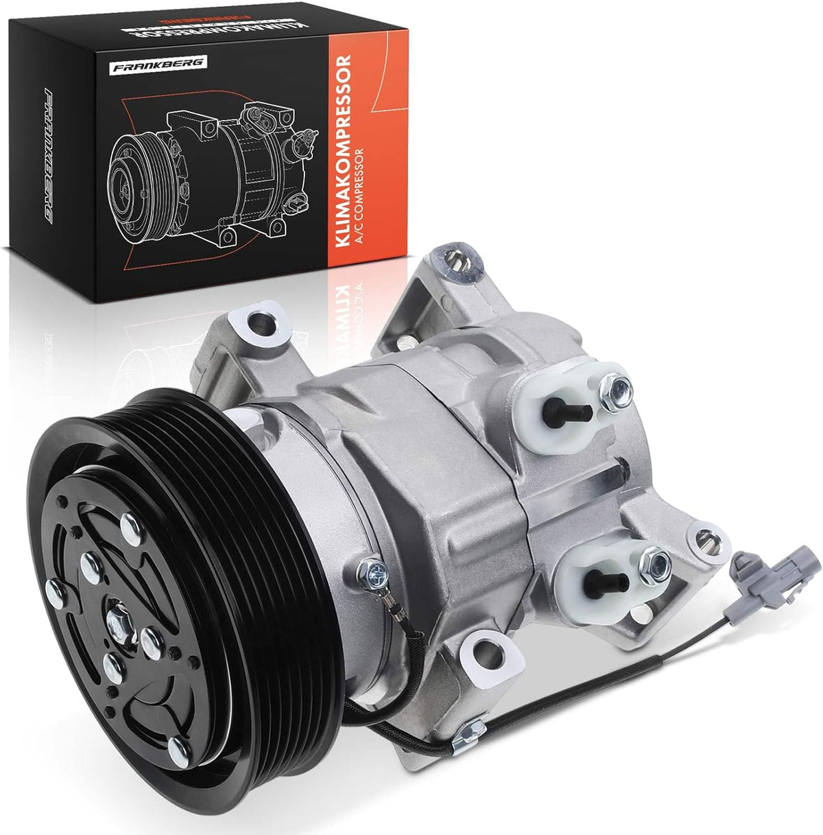 Frankberg Airconditioning airconditioner compressor compatibel met Hilux VII Pick-up N1 N2 N3 2,5 l 3,0 l diesel 2004-2015 vervanging # 4472608020