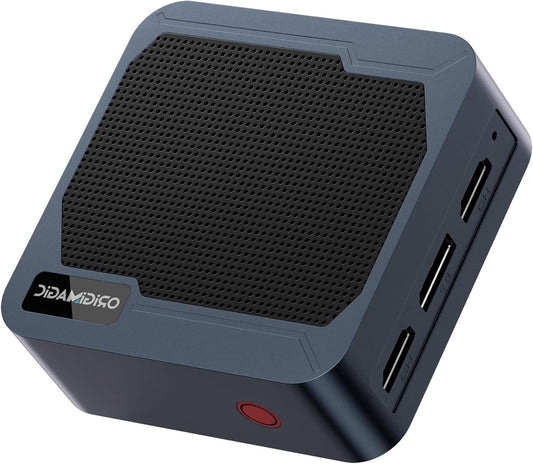 Mini PC – Compacte Computer – Kleine PC – Desktop PC – Office PC – Intel N150 Processor – 12GB RAM & 512GB SSD – Driedubbele 4K Schermondersteuning