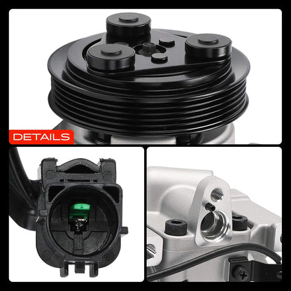 Frankberg ACP1417000P Airconditioning Airconditioning Airconditioning Magnetische koppeling Compressor voor airconditioning Vervanging