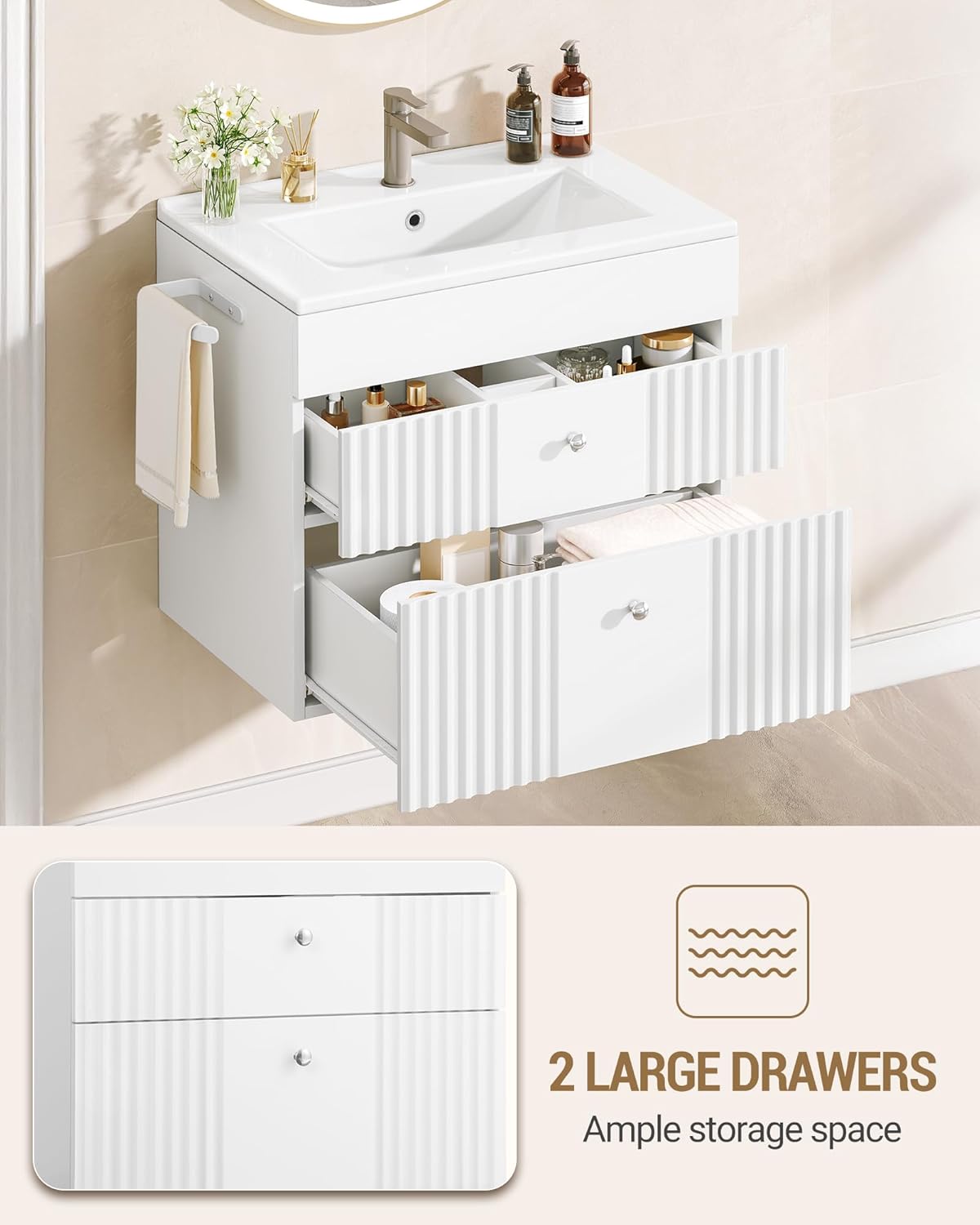 Hzuaneri Onderkasten voor badkamer EBC64103X
