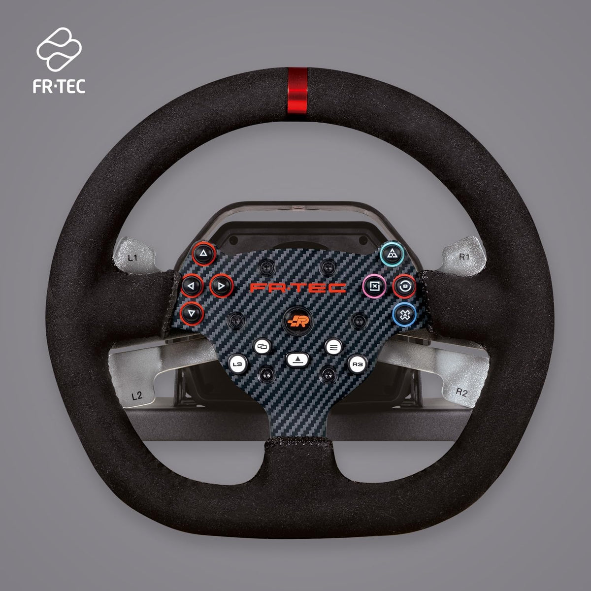 Racestuur – Racing Wheel – Game Stuur – Sim Racing Stuur – Force Feedback Stuur – 3.2 Nm Kracht – Alcantara Afneembaar Stuurwiel