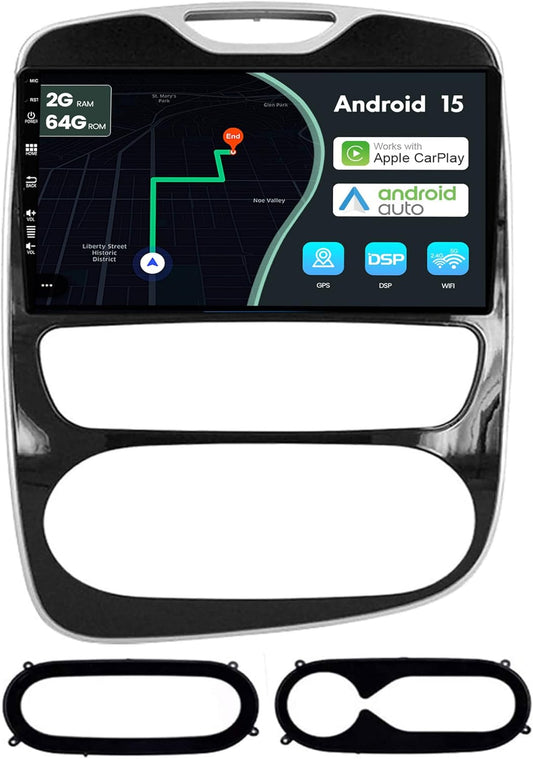 MSD Autoradio Voor Citroen C4 C4L DS4 (2013-2017) | Android 15 GPS Navigation Radio | 4G+64G | CarPlay Android Auto Stuurwiel DAB 4G Dual-Band WiFi DSP Bluetooth 360-CAM | Camera | 2 Din 10.1 Inch