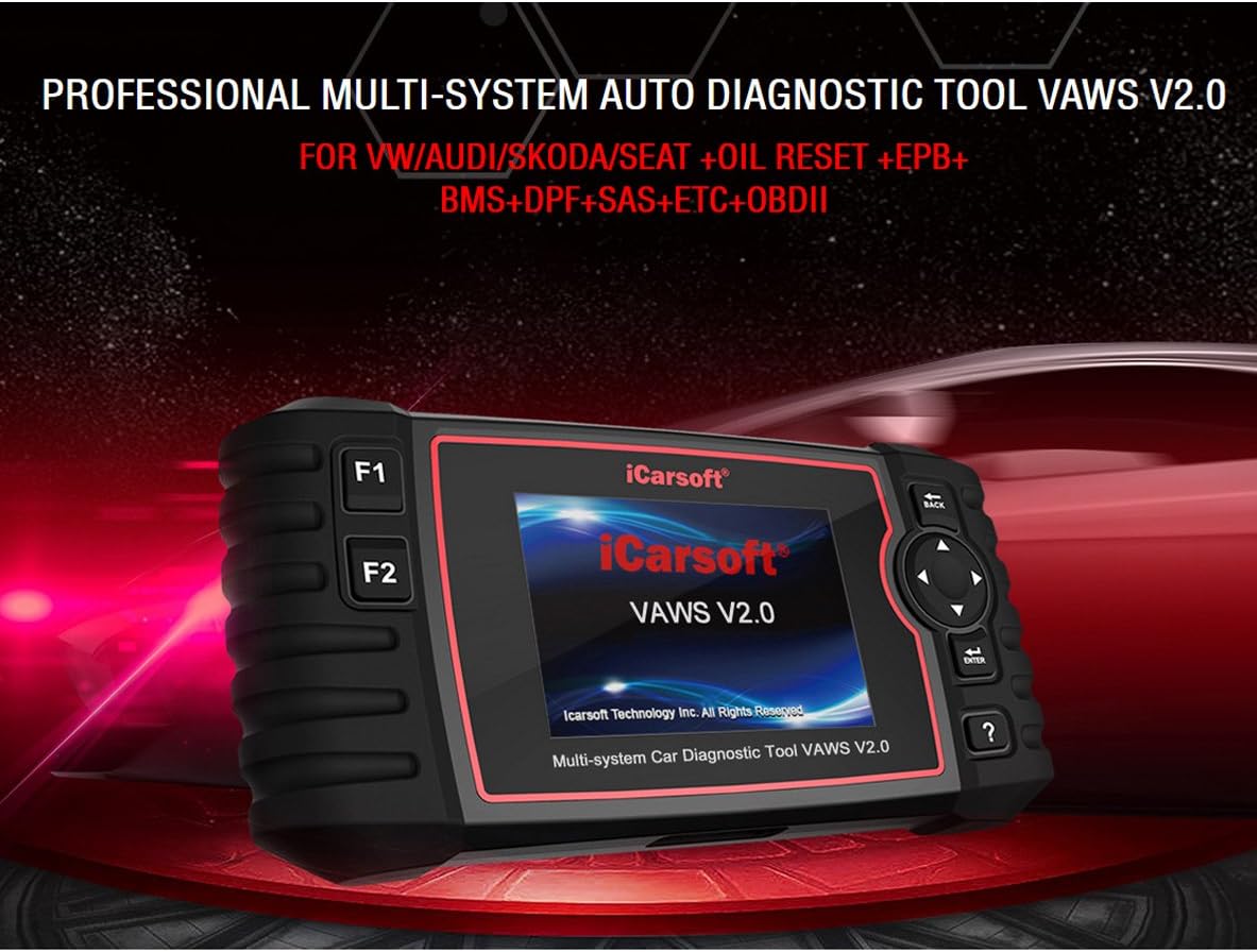 iCarsoft VAWS V2.0 diagnoseapparaat