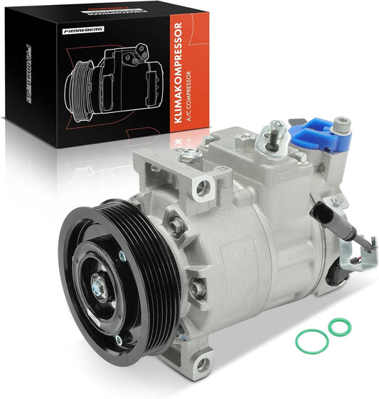 Frankberg 1K0820859TX Klimaatcompressor, airconditioning, magnetische koppeling, compressor voor airconditioning, vervanging