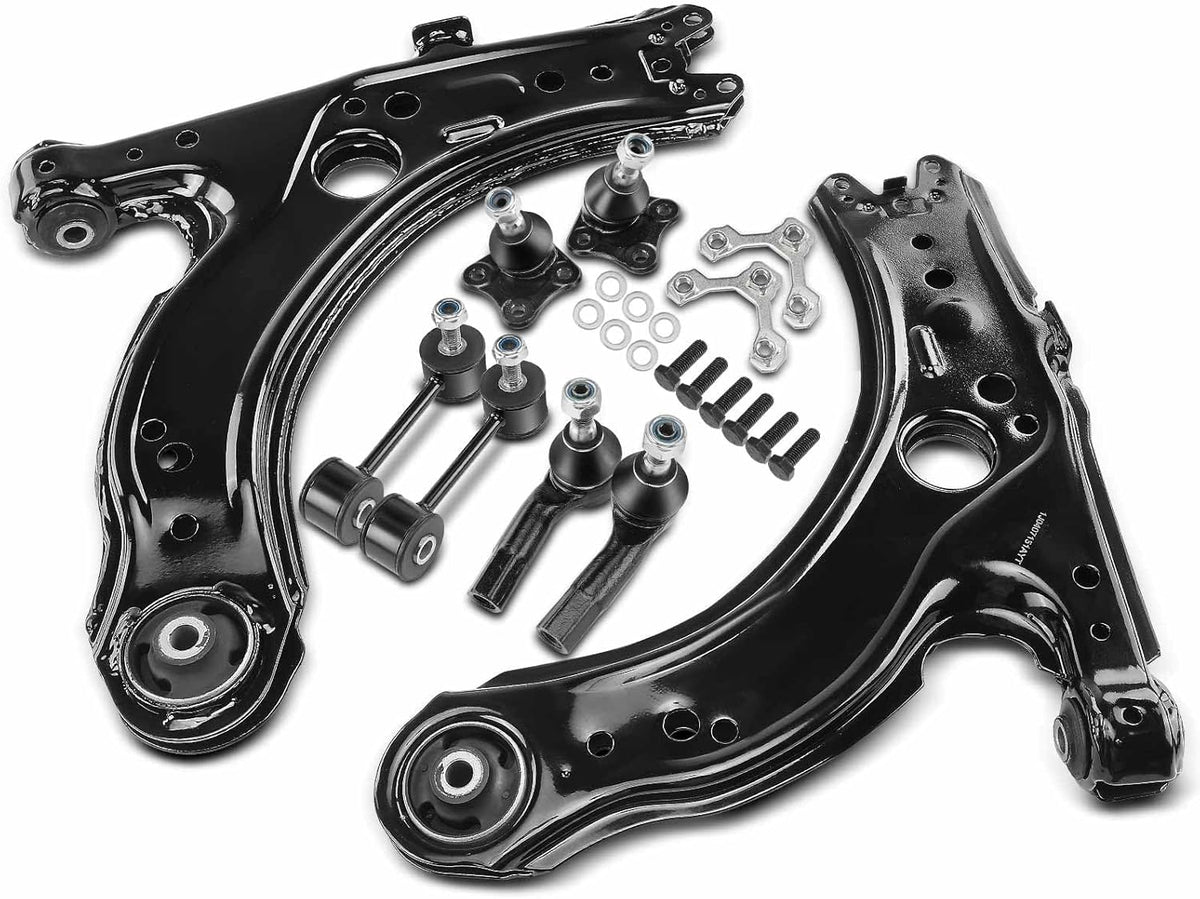 Frankberg 8x Wishbone set vooras Compatibel met A3 8L1 1.6L-1.9L 1997-2003 Leon 1.4L-1.9L 1999-2006 Oc.ta.v.ia 1.4L-2.0L 1996-2010 Golf IV 1J1 1.4L-2.3L 1998-192005 Vervanging # 1J0411315