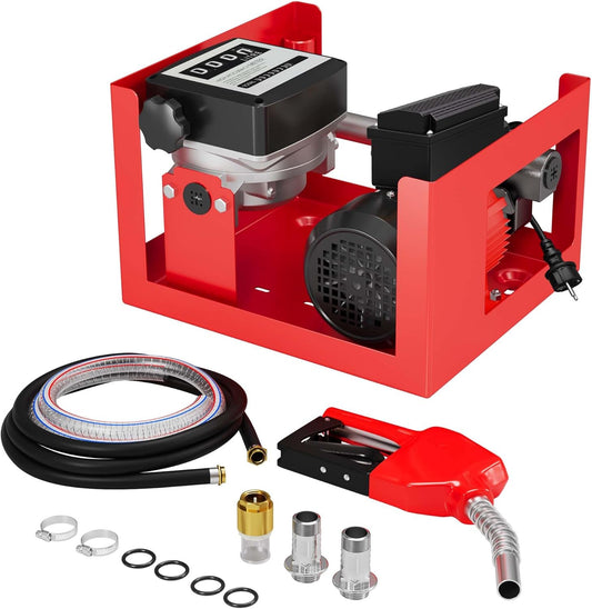 Bio Dieselpomp Voor Biodiesel En Stookolie – Stookoliepomp – Brandstofpomp – Transferpomp – Overhevelingspomp – 230V/600W – 40 L/Min