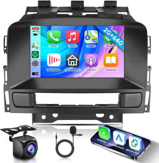 Android Car Radio – Autoradio – Multimedia Systeem – 2 Din Radio – Navigatie Systeem – 9 Inch Touchscreen – Draadloze CarPlay & Android Auto