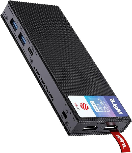 Mini PC – Stick PC – Micro Computer – Compact PC – Ultieme PC – Quad-Core 12e Gen N100 Processor – Ventilatorloos & Ultra-Slank Design