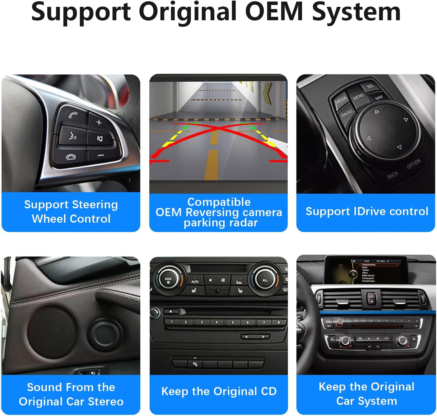 Ultra schmal 12,3 Zoll 1920 * 720 Android Auto für BMW 1/2/3/4 Serie F20 F30 NBT Carplay Auto Radio Multimedia Player Stereo Touchscreen Bluetooth (Linux NBT System)