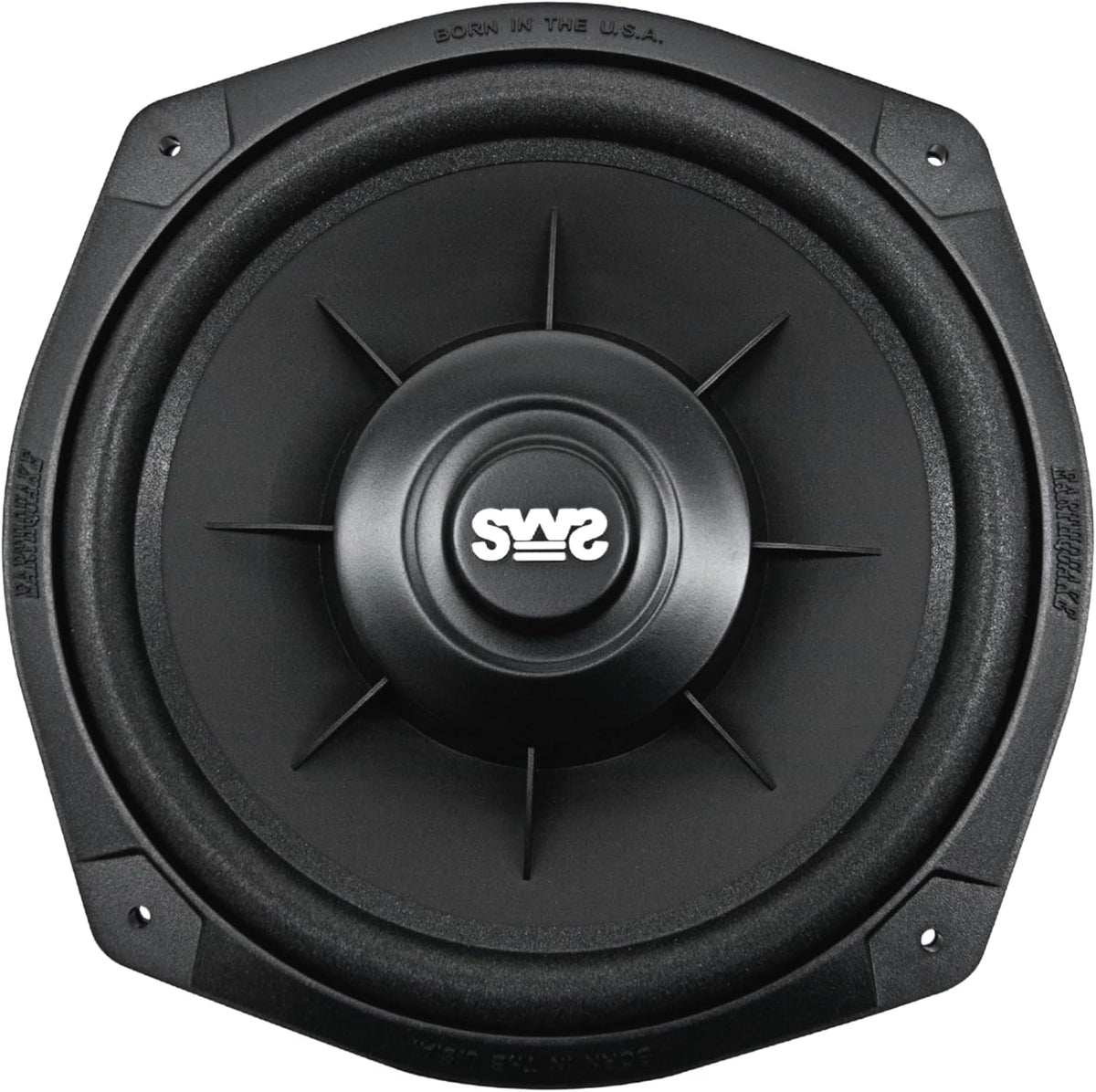 Earthquake Sound SWS-8X 8-inch ondiep woofersysteem subwoofer onder de stoel subwoofer, 4-ohm (enkel)