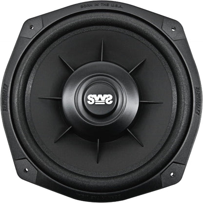 Earthquake Sound SWS-8X 8-inch ondiep woofersysteem subwoofer onder de stoel subwoofer, 4-ohm (enkel)