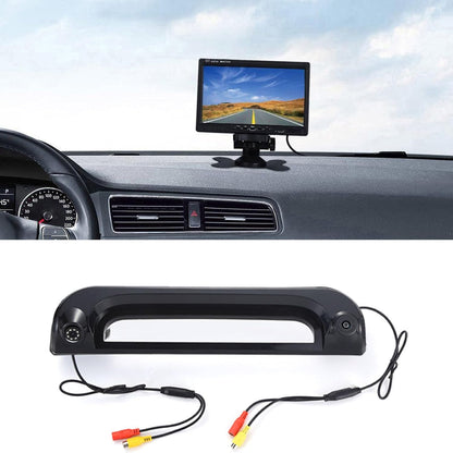 【Super dubbele lens】HD auto achteraanzicht remlicht achteruitrijsysteem in 3e remlicht met dubbele achteruitrijcamera, voor Citroën Jumper/FIAT Ducato/Van Wezel/Opel Movano/Peugeot Boxer (met 7-inch