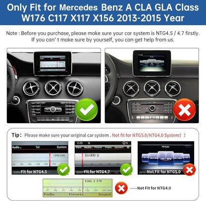 12,3 Inch Autoradio – Touchscreen Navi Systeem – Multimedia Speler – Auto Radio – Draadloos CarPlay Android Auto – HD Scherm 1920x720 – Plug & Play Installatie