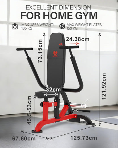 HVO Triceps machine dip machine seated triceps: triceps biceps training device tricep trainer for home sitting triceps printing machine seated tricep dip machine for strength training device - QUORE