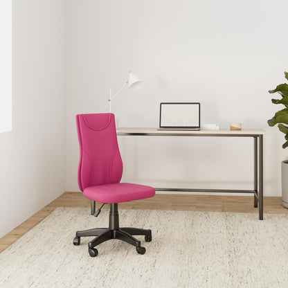 hjh OFFICE 670410 kinderbureaustoel KIDDY BASE netstof roze draaistoel ergonomisch in hoogte verstelbaar
