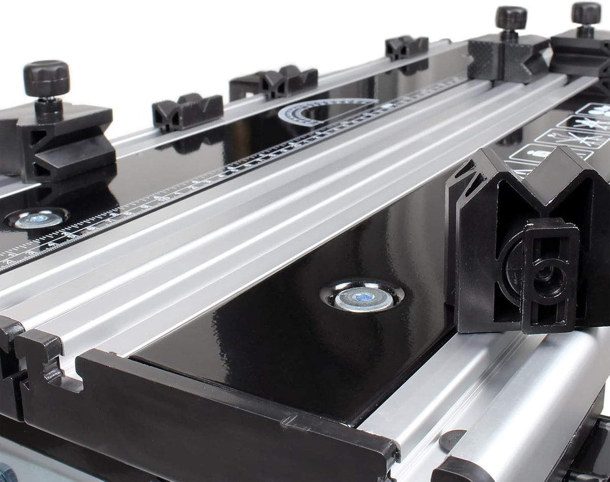Wiltec mobiele werkbank tot 100 kg – inklapbare werktafel – verstelbare hoogte 77-107cm – kantelen