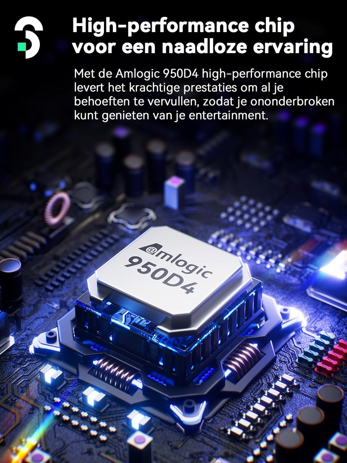SOOMFON Smart Beamer 4K thuisbioscoop, kleine beamer voor mobiele telefoon, autofocus en trapeziumcorrectie, mini-projector met wifi en Bluetooth met Fire Stick/Smartphone/PS5/thuisbioscoop/outdoor